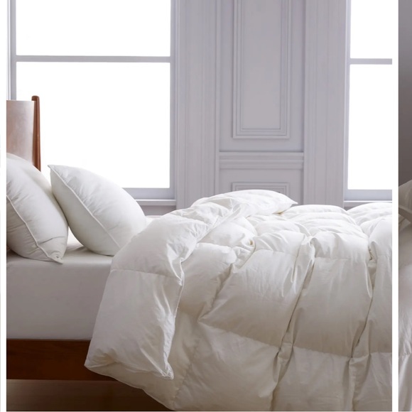 Quince Bedding Quince Luxe White Goose Down Comforter In